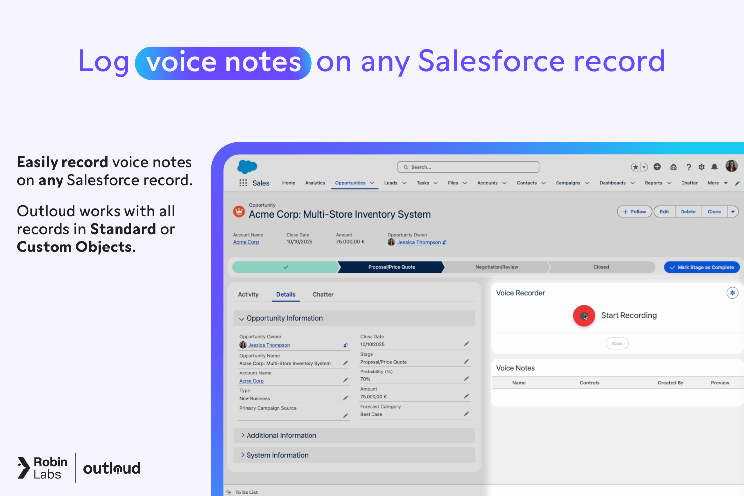 Outloud Screenshot 2